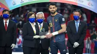 Meski gagal juara, Muhammad Albagir terpilih menjadi kiper terbaik di ajang AFF Futsal 2022. (AFF/FAT)