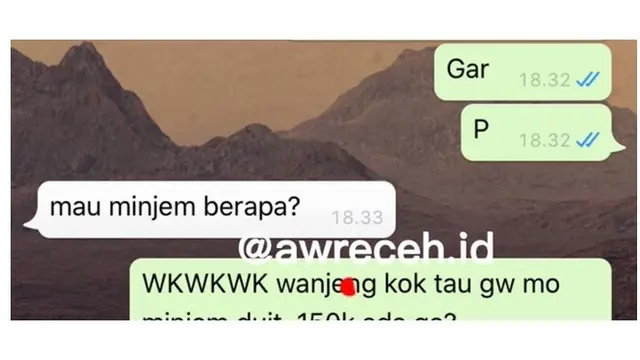 Chat Lucu Basa Basi Doang Ini Bikin Ketawa Ngakak