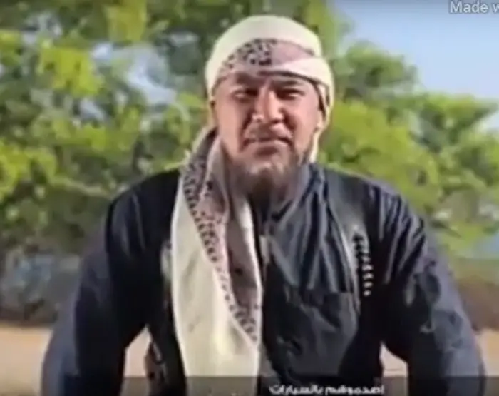 Seorang pria pengikut ISIS mengancam serang Indonesia (Screen Shoot situs berbagi video oleh dwirahma vidtube)