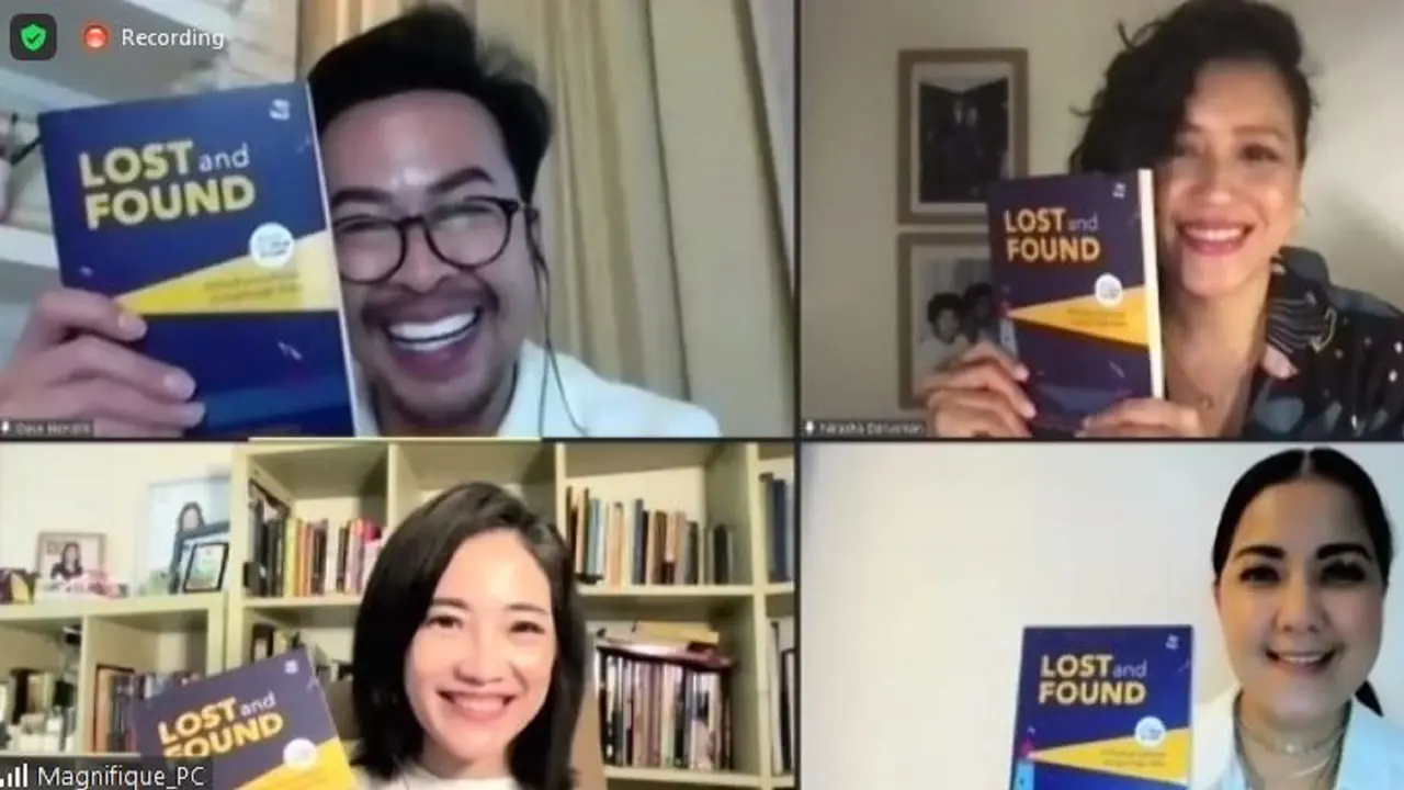 Peluncuran buku Lost and Found karya Nirasha Darusman