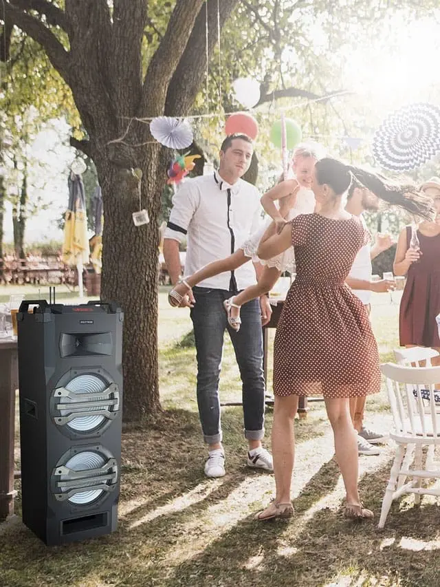 Polytron Portable Speaker dilengkapi