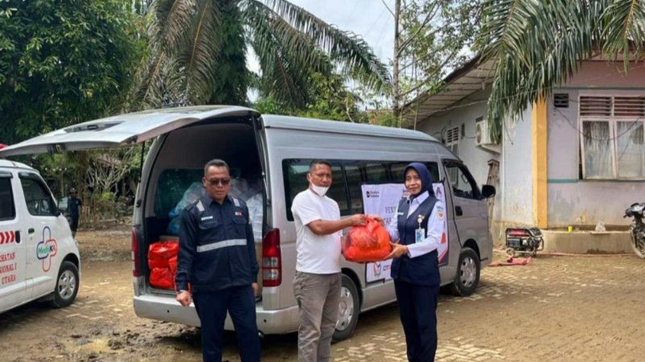 KAI Sumut Salurkan Bantuan Banjir Aceh, Wujudkan Panggilan Kemanusiaan untuk Korban Terdampak