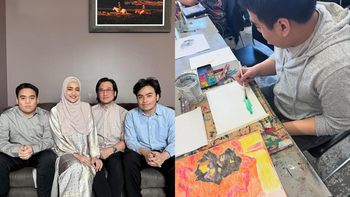 7 Potret Cindy Fatikasari Temani Anak Ikut Kelas Melukis, Berjuang Setahun Cari Kelas