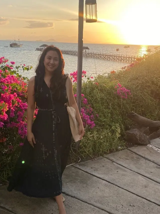 Sherina Munaf Liburan di Labuan Bajo