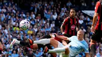 Sempat Tertinggal, Manchester City Butuh Gol Telat untuk Bungkam Bournemouth