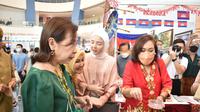 Kuliner Indonesia meraih popularitas di International Mini Bazaar dan ASEAN Food Festival di Filipina. Dok: KBRI Manila