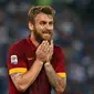 Daniele de Rossi dua kali juara Coppa Italia bersama AS Roma dan juara Piala Dunia 2006, tapi berlum pernah juara Serie A. (Reuters)