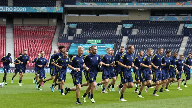 Swedia Siap Kalahkan Ukraina di Babak 16 Besar Euro 2020
