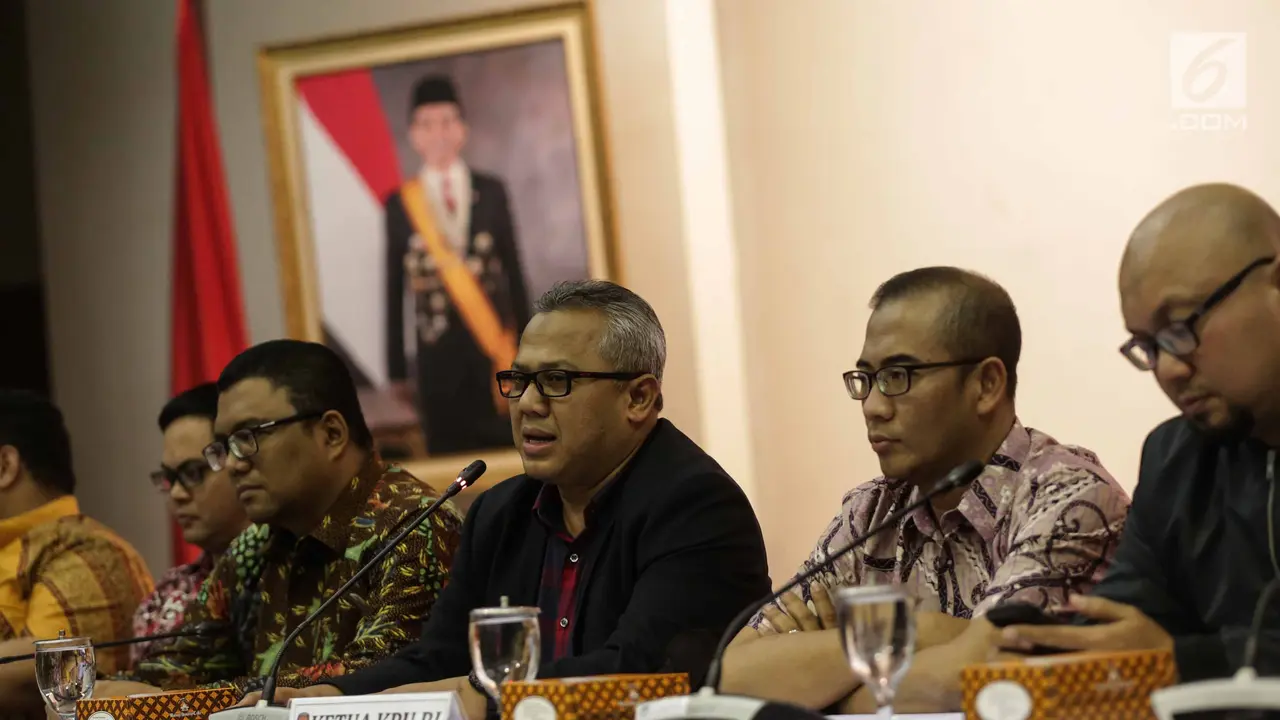 PHOTO: KPU Umumkan Hasil Verifikasi Ulang 9 Partai Politik