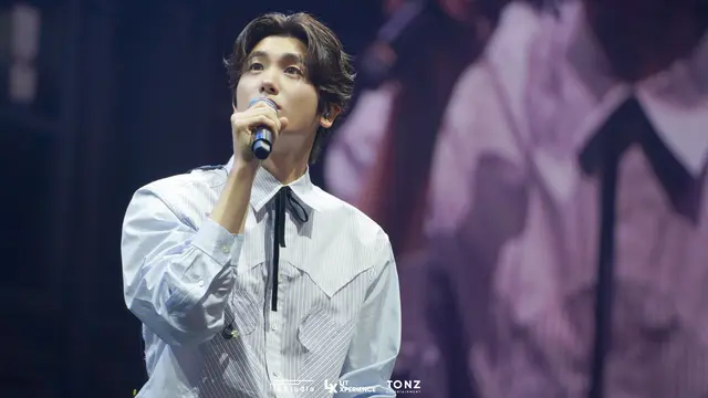 Park Hyung Sik di acara  2024 Asia Tour Fan Meeting SIKcret Time in Jakarta, Sabtu (27/1/2024). [Foto:LIT Xperiece]