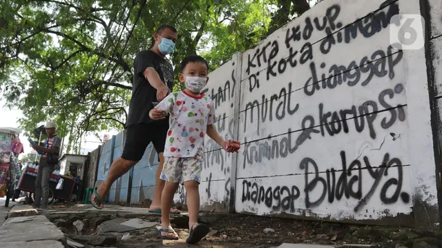Mural Kritik Muncul di Citayam Depok