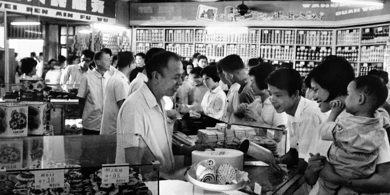 Melihat Foto Hitam Putih Kehidupan di China Jaman Dulu