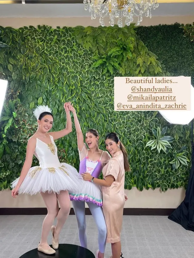 Ultah Shandy Aulia Bertema Ballerina