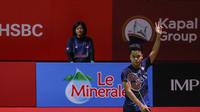 Pebulu tangkis Indonesia, Anthony Ginting saat berlaga. (Foto: Istimewa)