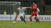 Duel Malaysia U-23 melawan Uni Emirat Arab U-23 ternoda dengan keributan yang melibatkan pemain dan ofisial tim. (Twitter FAM)