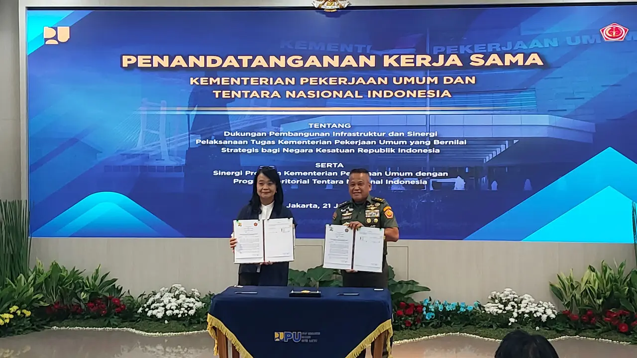 Wakil Menteri Pekerjaan Umum (PU) Diana Kusumastuti