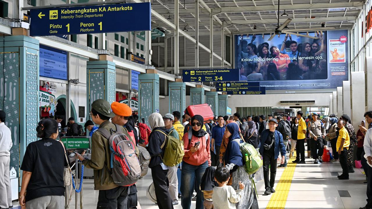 Penumpang Angkutan Umum Tembus 21,4 Juta di Nataru