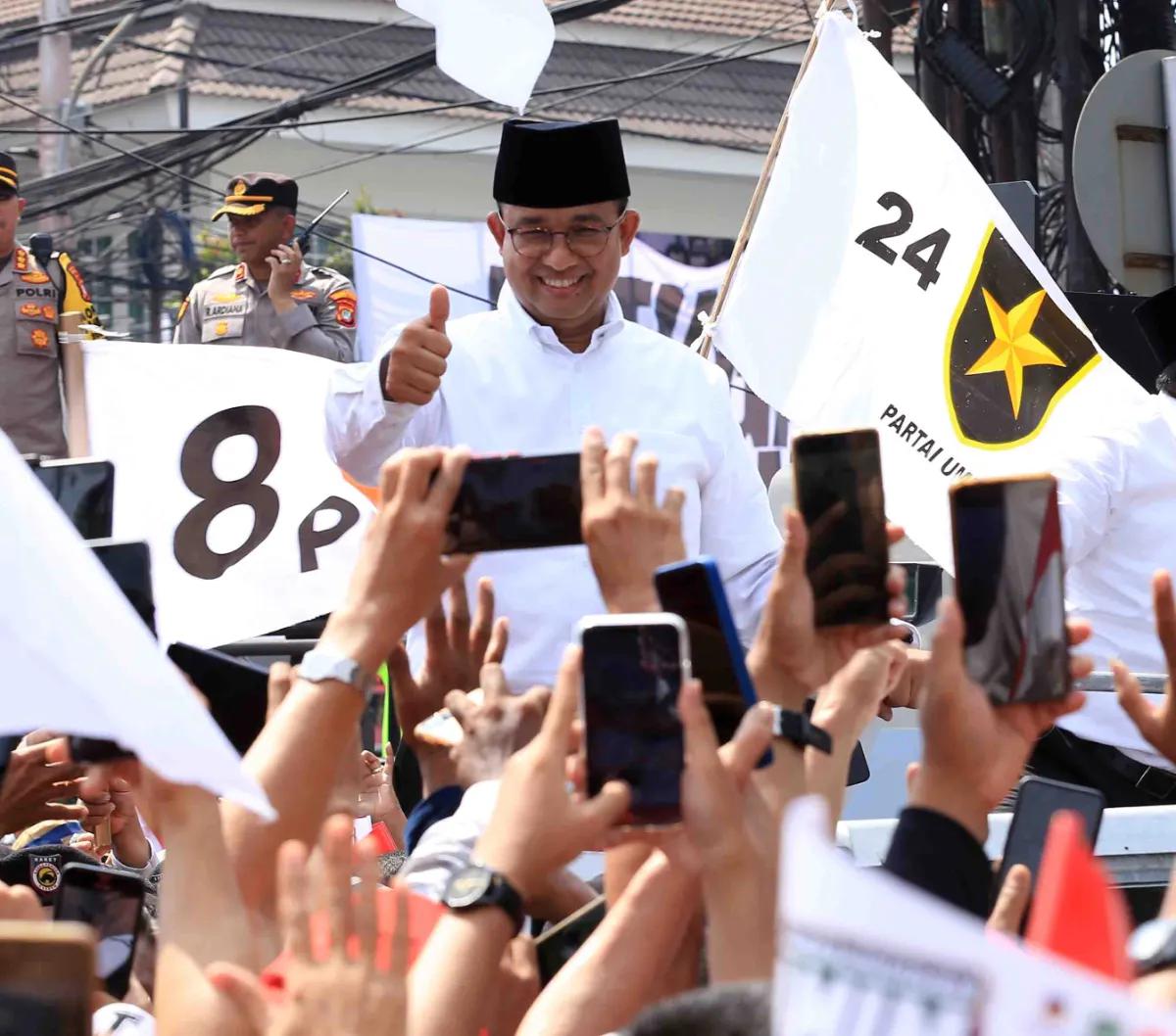 Calon presiden (capres) Anies Baswedan menyatakan ketimpangan sangat nyata ditemukan di Indonesia. Sebab, kata Anies pembangunan hanya difokuskan pada infrastruktur bukan manusianya.