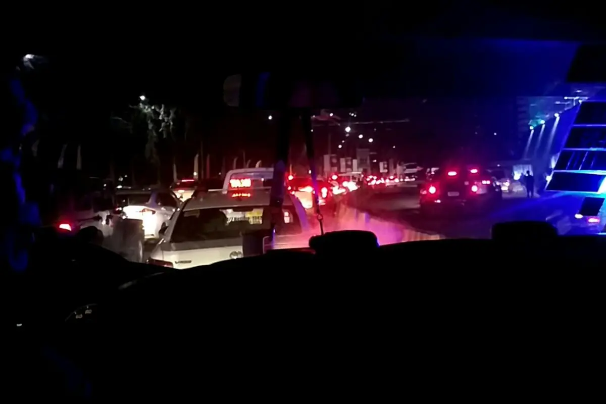 Tak hanya di Jakarta, macet juga dirasakan oleh warga Manila, Filipina (Liputan6.com/Citra Dewi)
