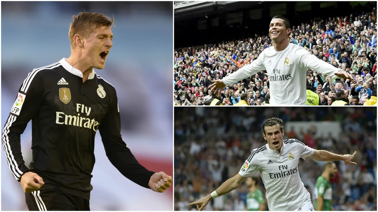 Pemain Real Madrid yang masuk nominasi Ballon d'Or 2016