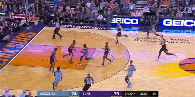 VIDEO : GAME RECAP NBA 2017-2018, Suns 97 vs Grizzlies 95