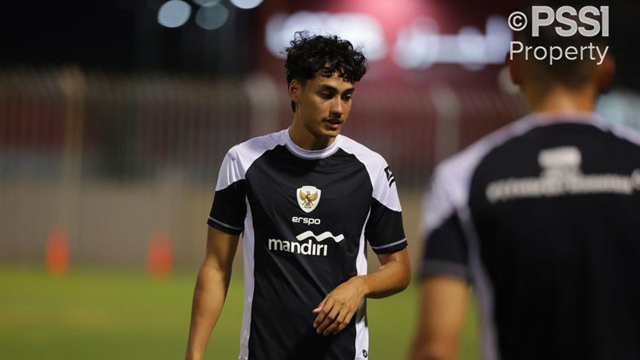 Rafael Struick ketika berlatih bersama Timnas Indonesia (c) Media PSSI