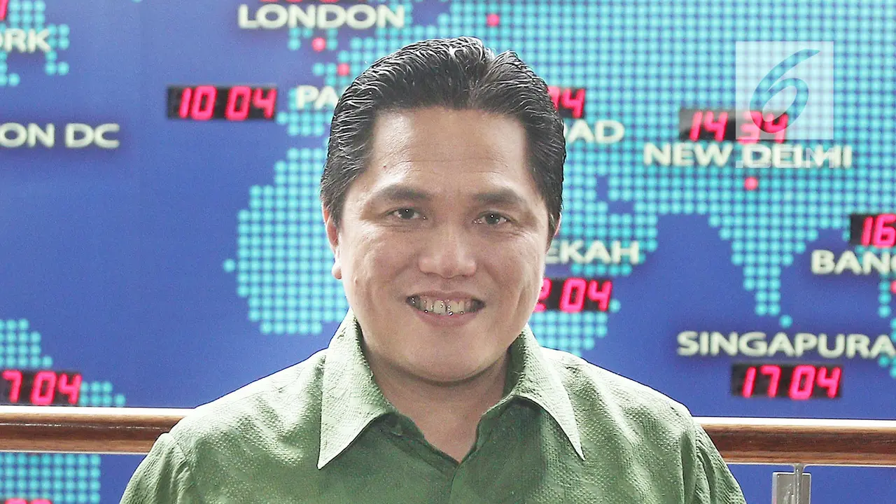 Safari Media, Erick Thohir Sambangi Kantor Liputan 6