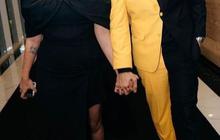 7 Foto Mesra Dahlia Poland dan Fandy Christian di Acara Indonesian TV Awards 2023