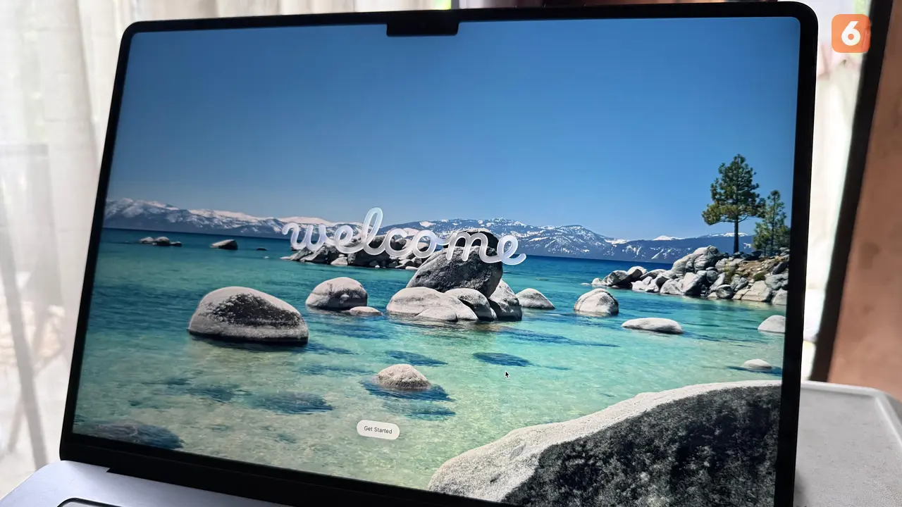 MacBook Air dengan MacOS Tahoe. Liputan6.com/Iskandar