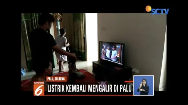 Seminggu Gelap Gulita Usai Gempa, Listrik Kembali Mengalir di Palu