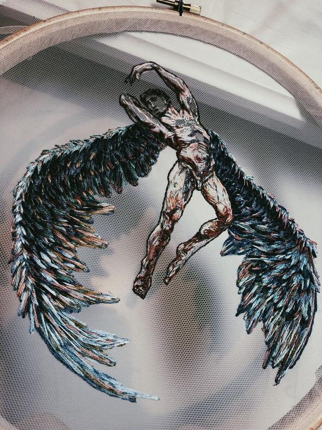 Miliki Efek 3 Dimensi, 7 Hasil Karya Sulam Seniman Ini Menakjubkan