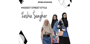 Intip Koleksi Modest Street Style Zaskia Sungkar