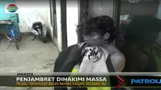 Ardi menjadi sasaran kemarahan warga karena kedapatan merampas kalung seorang ibu.