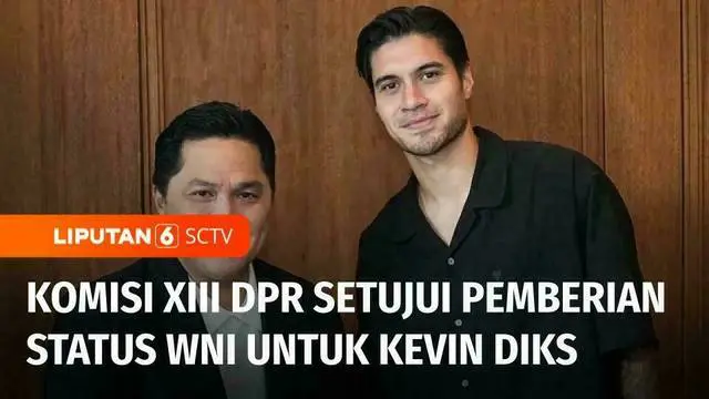 VIDEO: Atlet Naturalisasi! Kevin Diks Resmi Jadi Warga Negara Indonesia