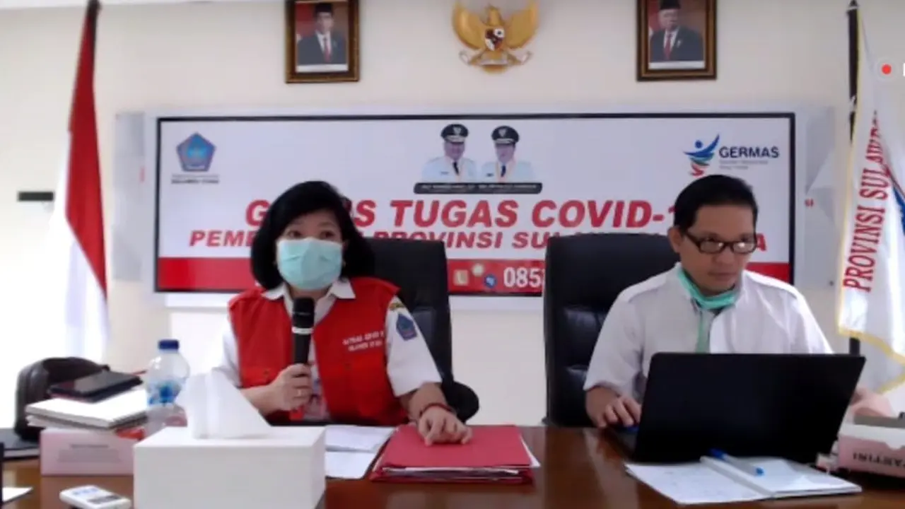 dr Debby Kakalo dan dr Steaven Dandel saat memberikan keterangan pers.