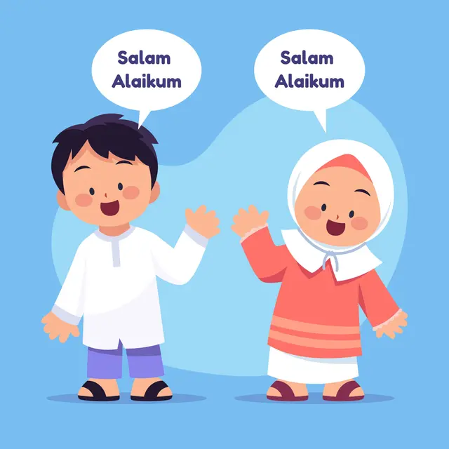 Ilustrasi muslim, Islami