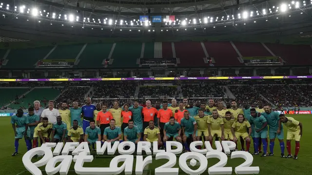 Piala Dunia 2022, Presiden FIFA Jadi Wasit Saat Laga Persahabatan di Qatar