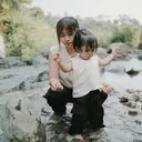 Gritte Agatha Ajak Anak Bermain di Sawah dan Sungai, Ungkap Dunia Seorang Ibu Kini Bertambah