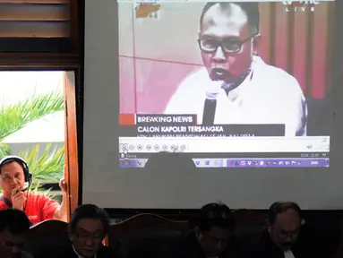 Sidang lanjutan praperadilan Komjen Pol Budi Gunawan (BG) terhadap KPK kembali digelar di Pengadilan Negeri Jakarta Selatan, Rabu (11/2/2015). (Liputan6.com/Helmi Fithriansyah)