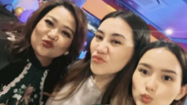 Aaliyah Massaid di Acara Ulang Tahun Keponakannya, Ameena yang Ke-4. [@ssarah_menzel]