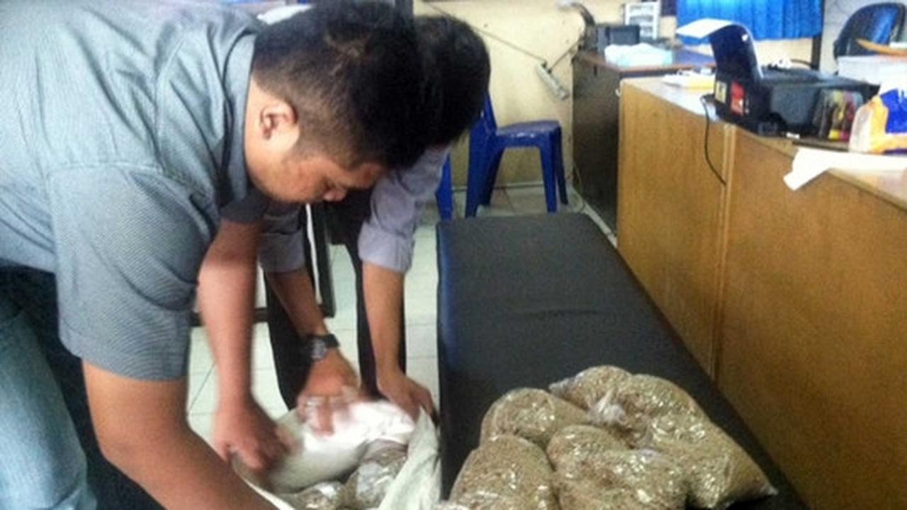 Beginilah bentuk merica palsu yang diamankan Polres Sleman