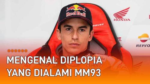VIDEO: Mengenal Diplopia, Cedera yang Dialami Marc Marquez Usai Crash di MotoGP Mandalika