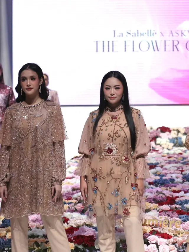 Rachel Vennya jadi muse di acara fashion show