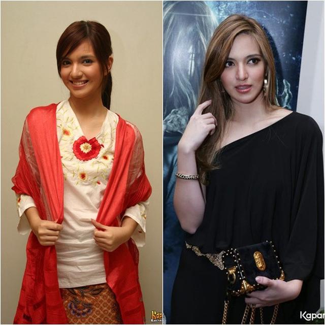 Beda Gaya 7 Artis saat Remaja Vs Kini, Nagita Slavina Paling Curi Perhatian