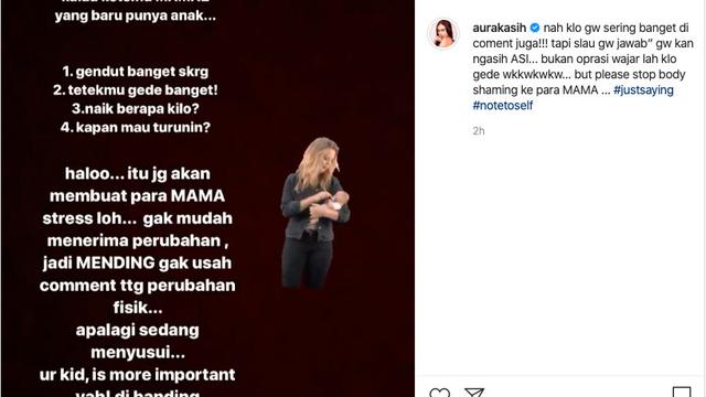 Unggahan Aura Kasih