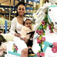 Blac Chyna dan buah hatinya, Dream. (Snapchat)