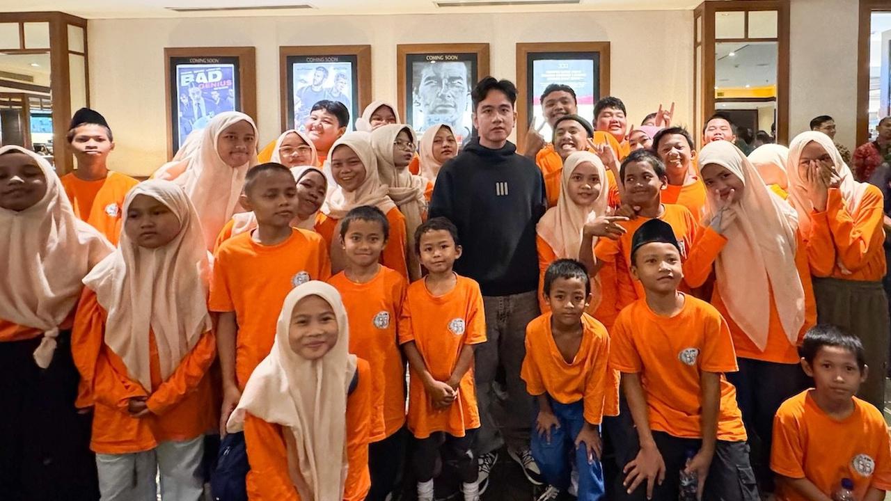 Wapres Gibran Ajak Ratusan Anak Yatim Nonton Film Jumbo, Ini Alasannya