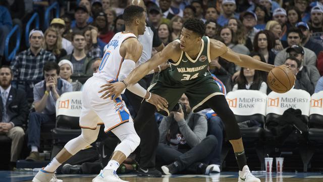 Aksi Giannis Antetokounmpo saat Bucks Kalahkan Thunder