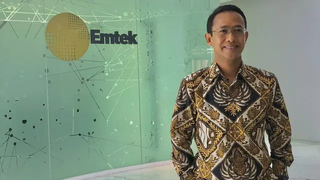 Direktur Utama MRT Jakarta Tuhiyat saat ditemui di SCTV Tower, Kamis (6/4/2023). (Tira/Liputan6.com)