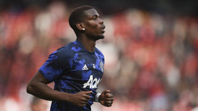 Gelandang Manchester United, Paul Pogba.